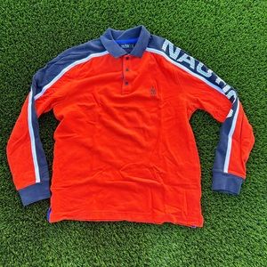 Long Sleeve Nautica Polo Shirt